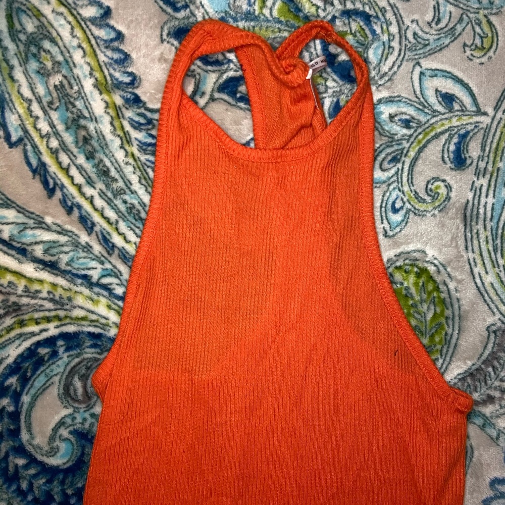URBAN OUTFITTERS orange tank top